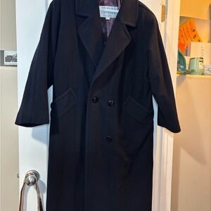 Sterling edition by London fog size 12 petite navy Double-Breasted Coat